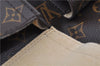 Authentic Louis Vuitton Monogram Manhattan PM Hand Bag Purse M40026 LV 9516E