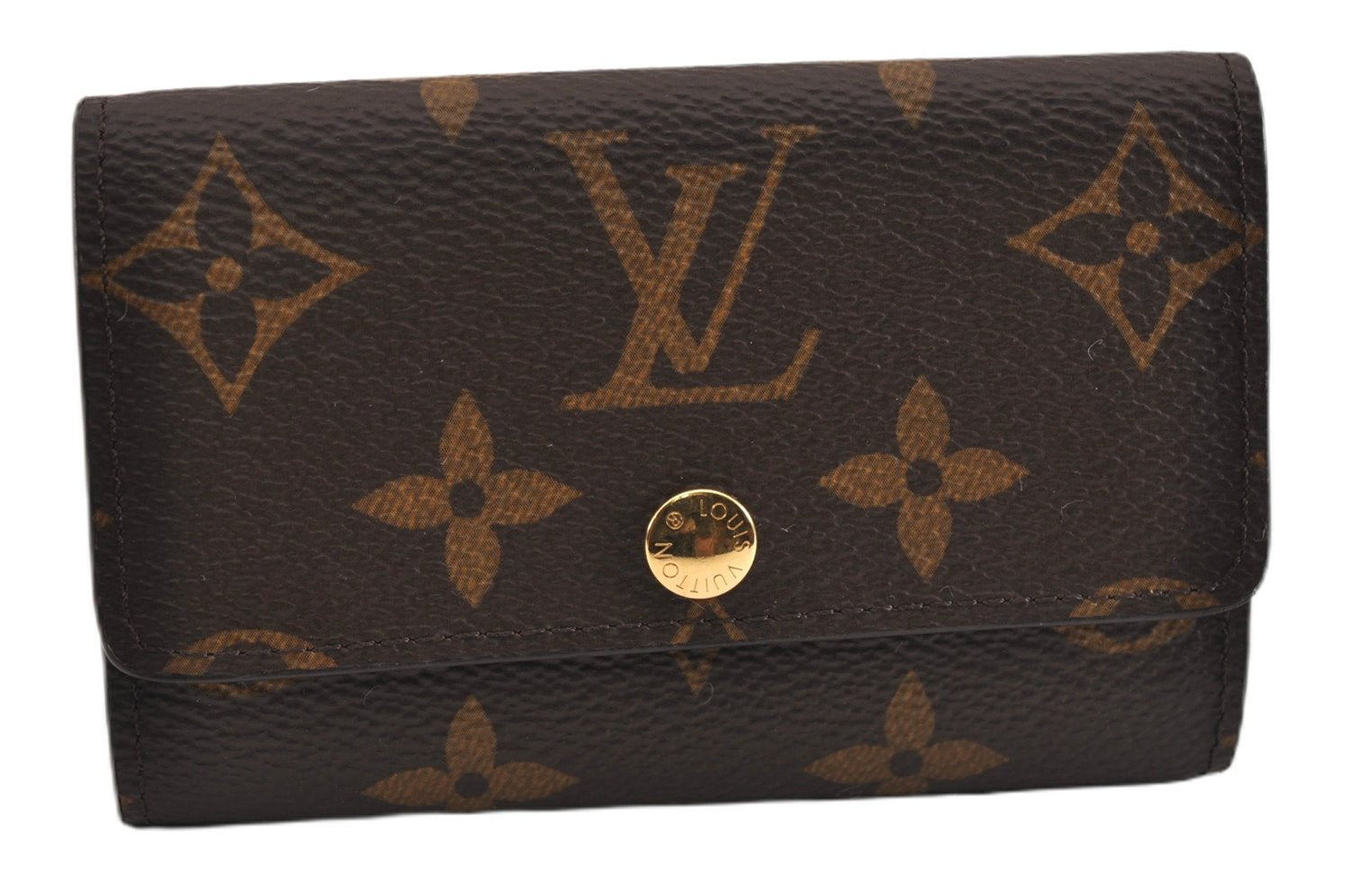 Authentic Louis Vuitton Monogram Multicles 6 Six Hooks Key Case M62630 LV 9516F