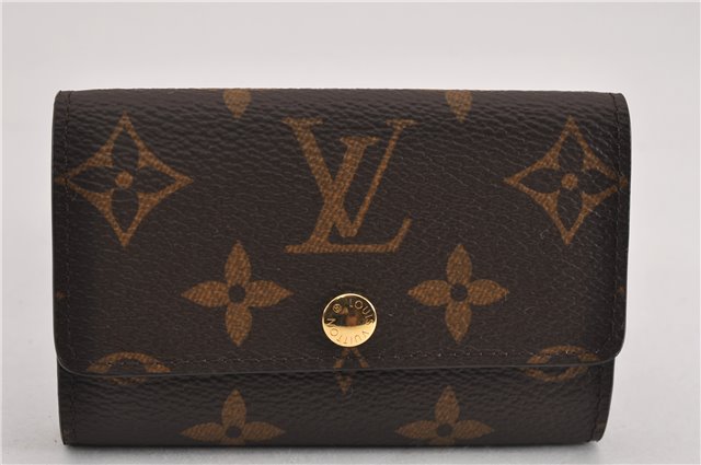 Authentic Louis Vuitton Monogram Multicles 6 Six Hooks Key Case M62630 LV 9516F