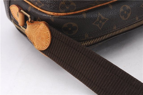 Authentic Louis Vuitton Monogram Reporter PM Shoulder Cross Bag M45254 LV 9517E