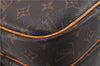 Authentic Louis Vuitton Monogram Reporter PM Shoulder Cross Bag M45254 LV 9517E