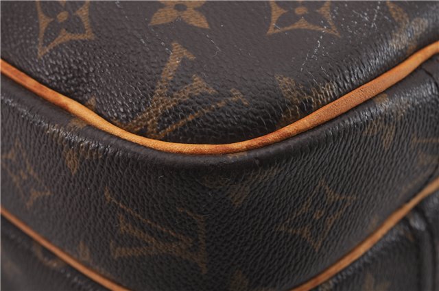 Authentic Louis Vuitton Monogram Reporter PM Shoulder Cross Bag M45254 LV 9517E