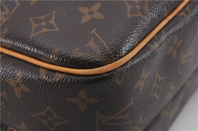 Authentic Louis Vuitton Monogram Reporter PM Shoulder Cross Bag M45254 LV 9517E