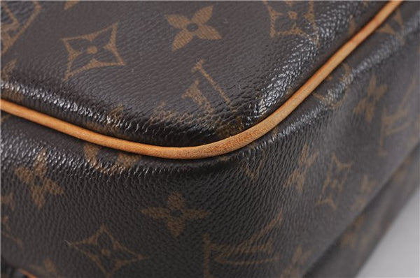 Authentic Louis Vuitton Monogram Reporter PM Shoulder Cross Bag M45254 LV 9517E