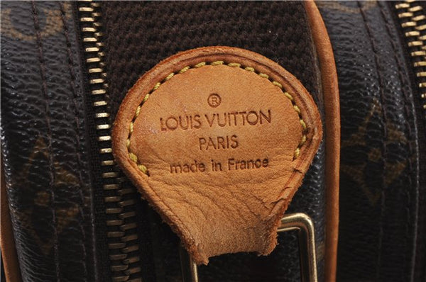 Authentic Louis Vuitton Monogram Reporter PM Shoulder Cross Bag M45254 LV 9517E