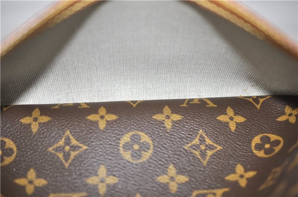 Authentic Louis Vuitton Monogram Reporter PM Shoulder Cross Bag M45254 LV 9517E