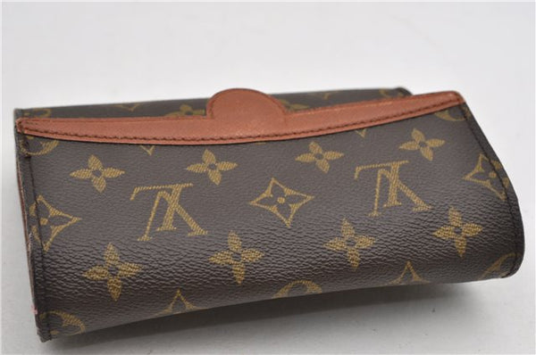 Authentic Louis Vuitton Monogram Pochette Arche Pouch Waist Bag M51975 LV 9519E