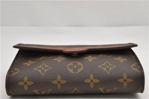 Authentic Louis Vuitton Monogram Pochette Arche Pouch Waist Bag M51975 LV 9519E