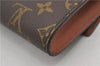 Authentic Louis Vuitton Monogram Pochette Arche Pouch Waist Bag M51975 LV 9519E