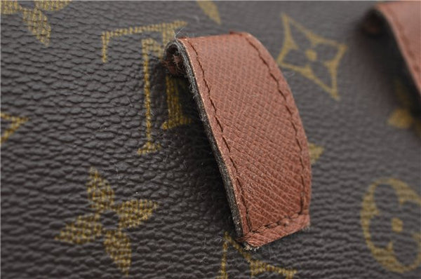Authentic Louis Vuitton Monogram Pochette Arche Pouch Waist Bag M51975 LV 9519E