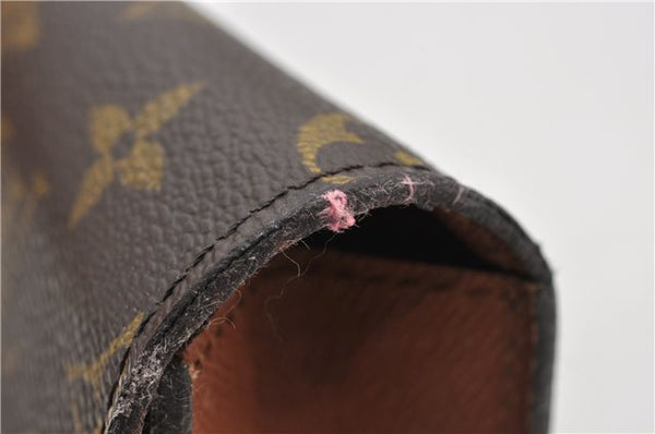 Authentic Louis Vuitton Monogram Pochette Arche Pouch Waist Bag M51975 LV 9519E