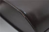 Authentic BURBERRY Leather Nova Check Canvas Shoulder Cross Body Bag Brown 9520E