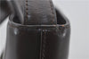 Authentic BURBERRY Leather Nova Check Canvas Shoulder Cross Body Bag Brown 9520E