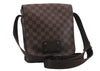 Auth Louis Vuitton Damier Brooklyn PM Shoulder Cross Body Bag N51210 LV 9521D