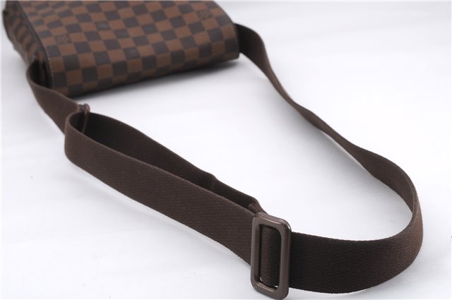 Auth Louis Vuitton Damier Brooklyn PM Shoulder Cross Body Bag N51210 LV 9521D