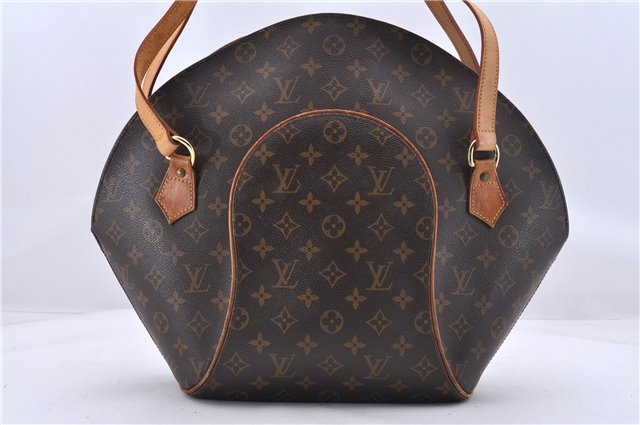 Authentic Louis Vuitton Monogram Ellipse Shopping Shoulder Bag M51128 LV 9522C