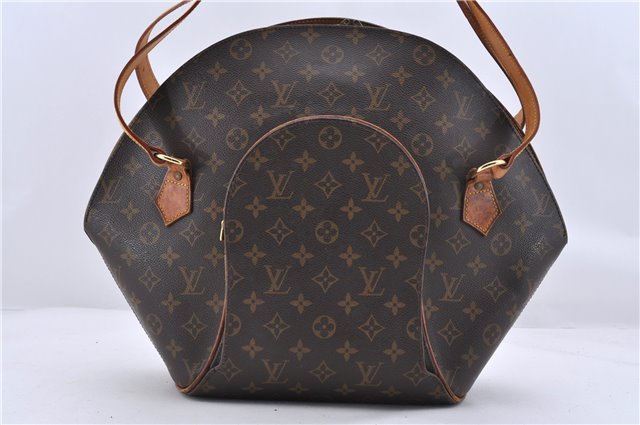 Authentic Louis Vuitton Monogram Ellipse Shopping Shoulder Bag M51128 LV 9522C