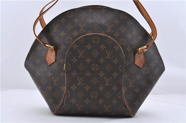 Authentic Louis Vuitton Monogram Ellipse Shopping Shoulder Bag M51128 LV 9522C
