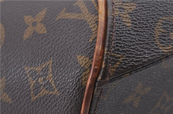 Authentic Louis Vuitton Monogram Ellipse Shopping Shoulder Bag M51128 LV 9522C