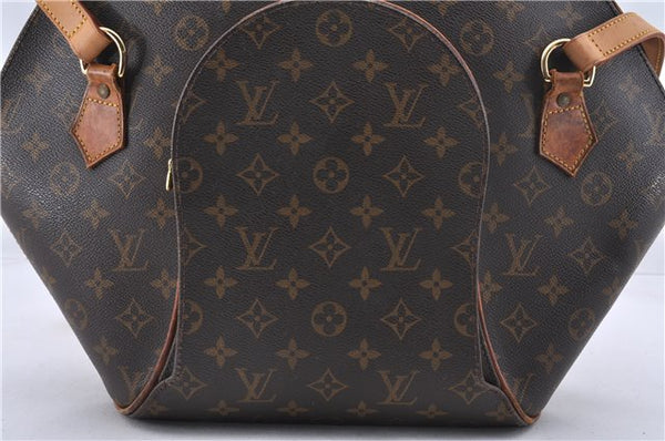 Authentic Louis Vuitton Monogram Ellipse Shopping Shoulder Bag M51128 LV 9522C