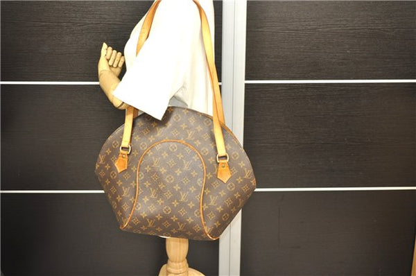 Authentic Louis Vuitton Monogram Ellipse Shopping Shoulder Bag M51128 LV 9522C