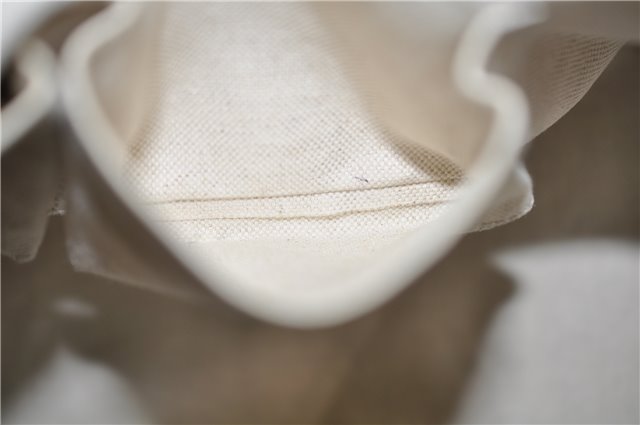 Authentic GUCCI Craft Shoulder Tote Bag Denim Leather 348715 Blue Brown 9522D