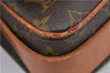 Authentic Louis Vuitton Monogram Cartouchiere MM M51253 Shoulder Cross Bag 9522E