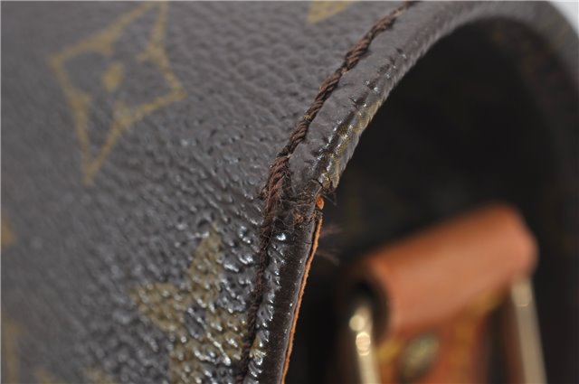 Authentic Louis Vuitton Monogram Cartouchiere MM M51253 Shoulder Cross Bag 9522E