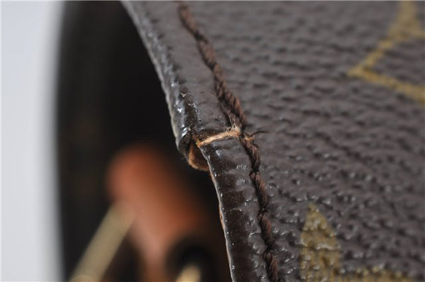 Authentic Louis Vuitton Monogram Cartouchiere MM M51253 Shoulder Cross Bag 9522E