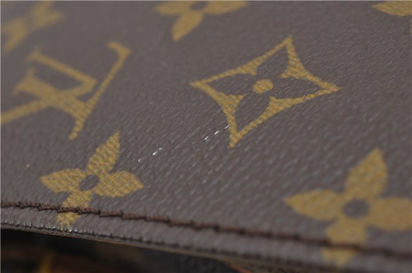 Authentic Louis Vuitton Monogram Cartouchiere MM M51253 Shoulder Cross Bag 9522E