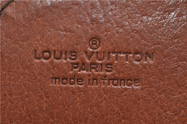 Authentic Louis Vuitton Monogram Cartouchiere MM M51253 Shoulder Cross Bag 9522E