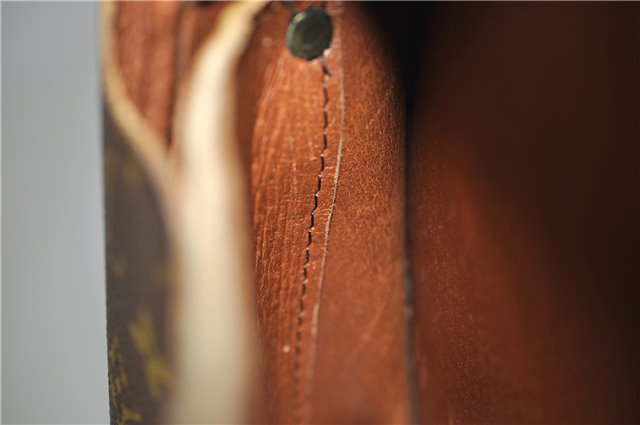 Authentic Louis Vuitton Monogram Cartouchiere MM M51253 Shoulder Cross Bag 9522E