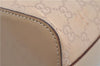 Authentic GUCCI Shoulder Hand Bag Purse GG Canvas Leather 01234 Beige 9523F