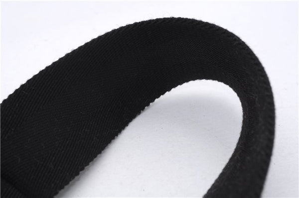 Authentic GUCCI GG Imprime Shoulder Cross Bag GG PVC Leather 201732 Black 9525D