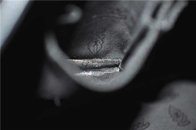 Authentic GUCCI GG Imprime Shoulder Cross Bag GG PVC Leather 201732 Black 9525D