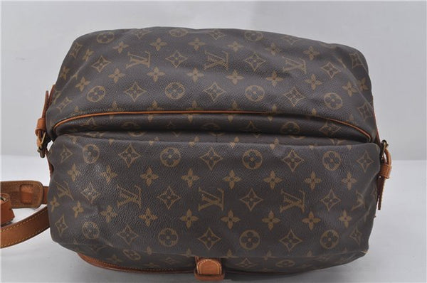 Authentic Louis Vuitton Monogram Saumur 35 Shoulder Cross Bag M42254 LV 9525E
