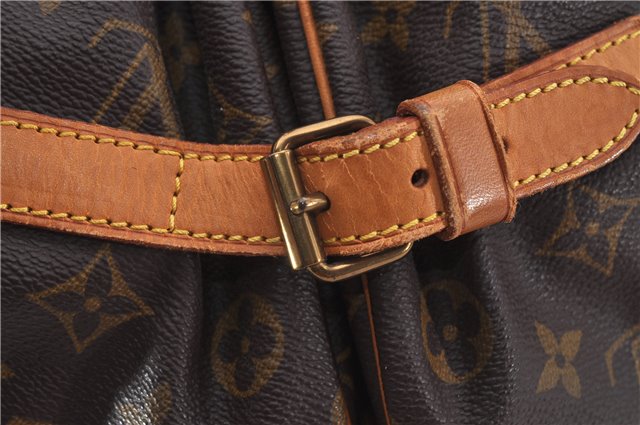 Authentic Louis Vuitton Monogram Saumur 35 Shoulder Cross Bag M42254 LV 9525E