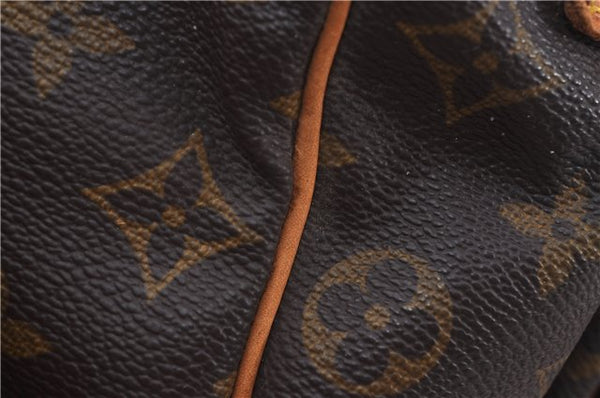 Authentic Louis Vuitton Monogram Saumur 35 Shoulder Cross Bag M42254 LV 9525E