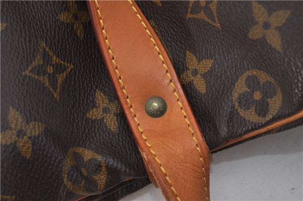 Authentic Louis Vuitton Monogram Saumur 35 Shoulder Cross Bag M42254 LV 9525E