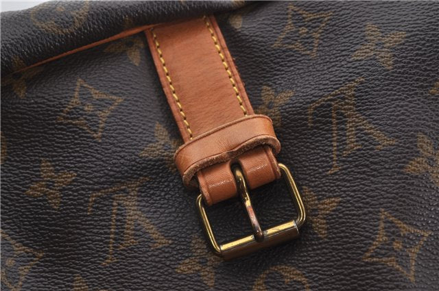 Authentic Louis Vuitton Monogram Saumur 35 Shoulder Cross Bag M42254 LV 9525E