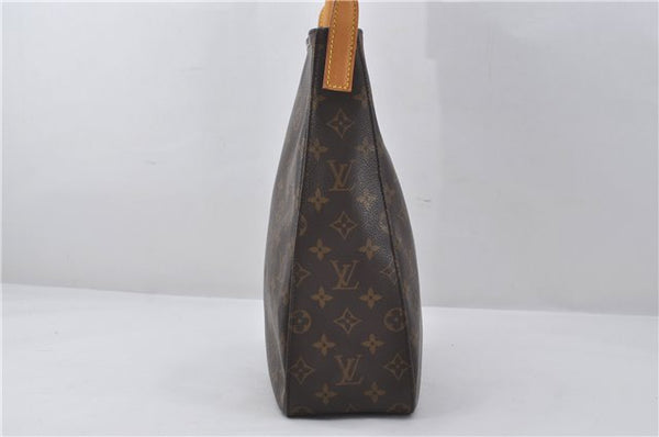 Authentic Louis Vuitton Monogram Looping GM Shoulder Bag M51145 LV 9528E