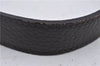 Authentic BURBERRY Vintage Leather Shoulder Bag Brown 9530D