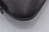Authentic BURBERRY Vintage Leather Shoulder Bag Brown 9530D