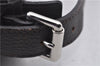 Authentic BURBERRY Vintage Leather Shoulder Bag Brown 9530D