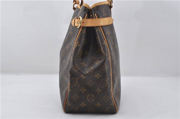 Authentic Louis Vuitton Monogram Batignolles Vertical Tote Bag M51153 LV 9530E