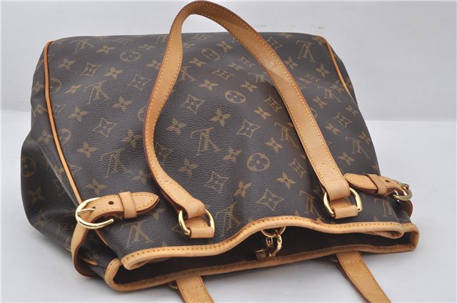 Authentic Louis Vuitton Monogram Batignolles Vertical Tote Bag M51153 LV 9530E
