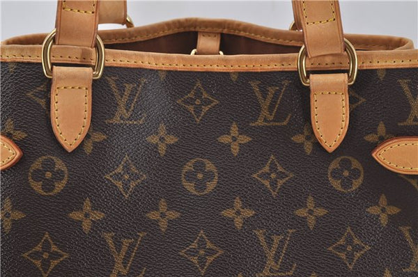 Authentic Louis Vuitton Monogram Batignolles Vertical Tote Bag M51153 LV 9530E