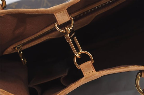 Authentic Louis Vuitton Monogram Batignolles Vertical Tote Bag M51153 LV 9530E