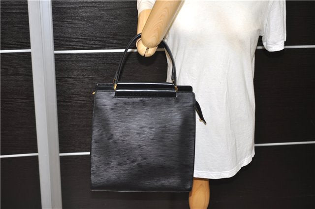 Authentic Louis Vuitton Epi Figari MM Shoulder Hand Bag Black M52002 LV 9531C