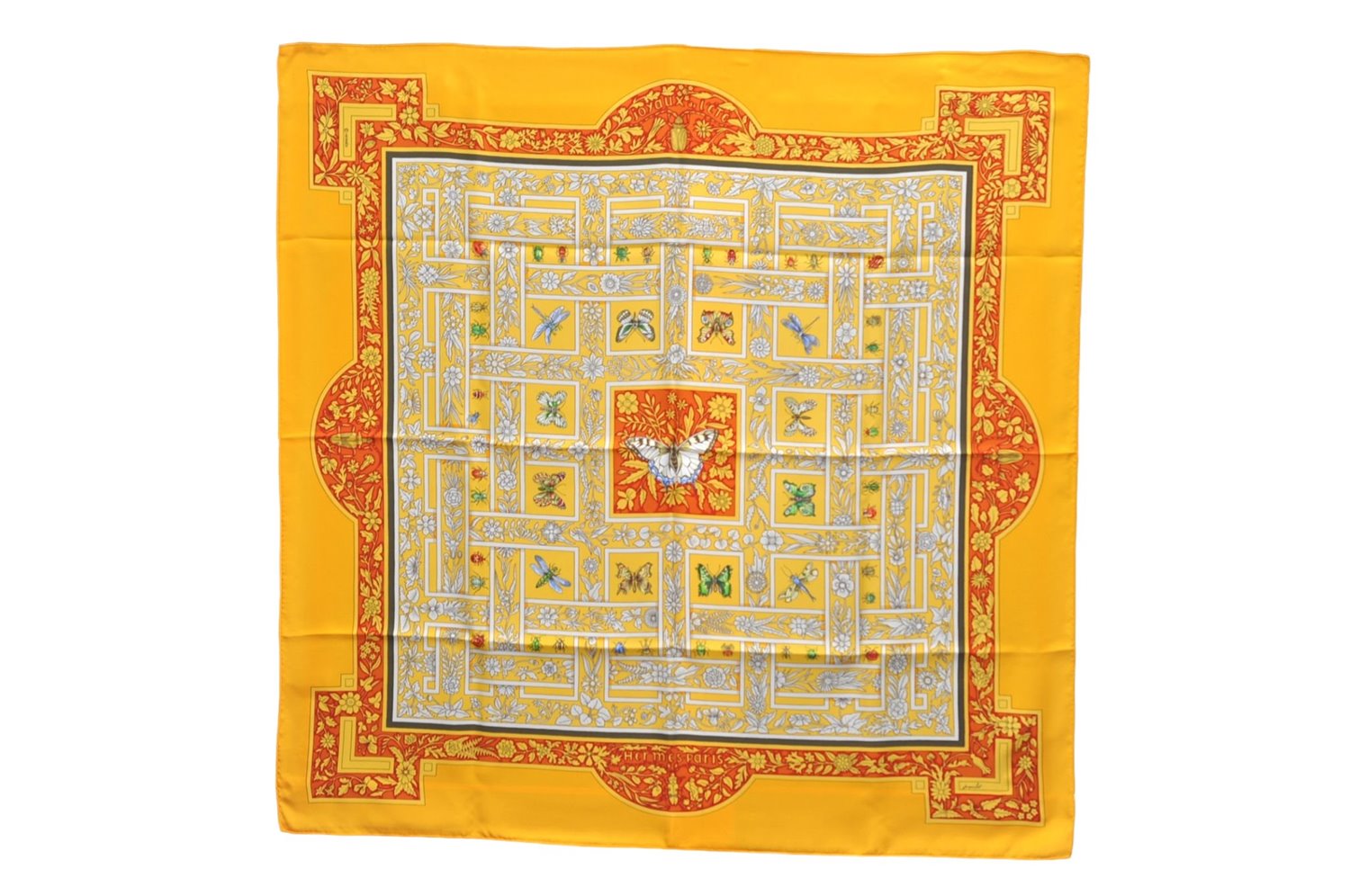 Authentic HERMES Carre 90 Scarf 